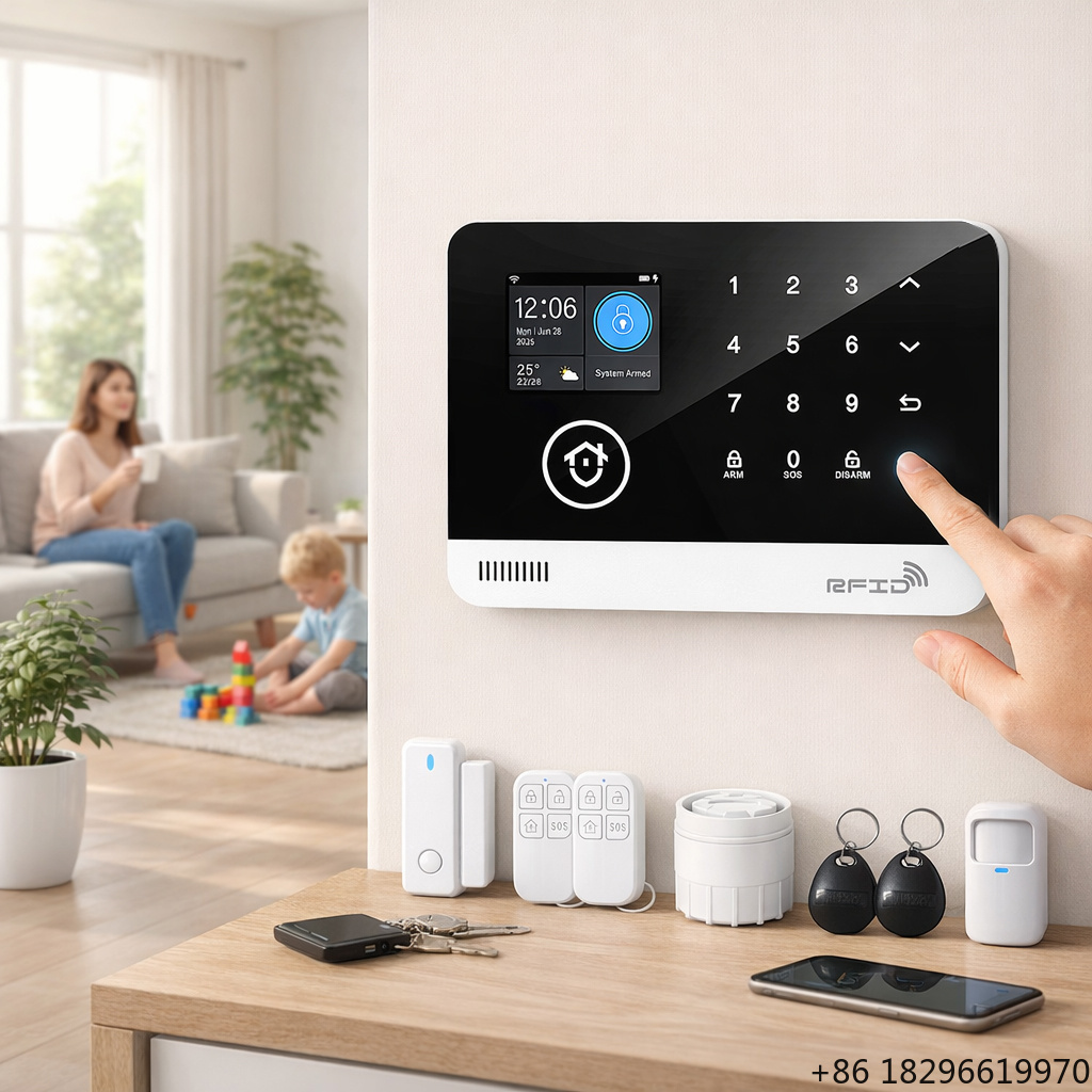 Home Security Battery Replacement - WiFi GSM Akıllı Ev Alarm Güvenlik