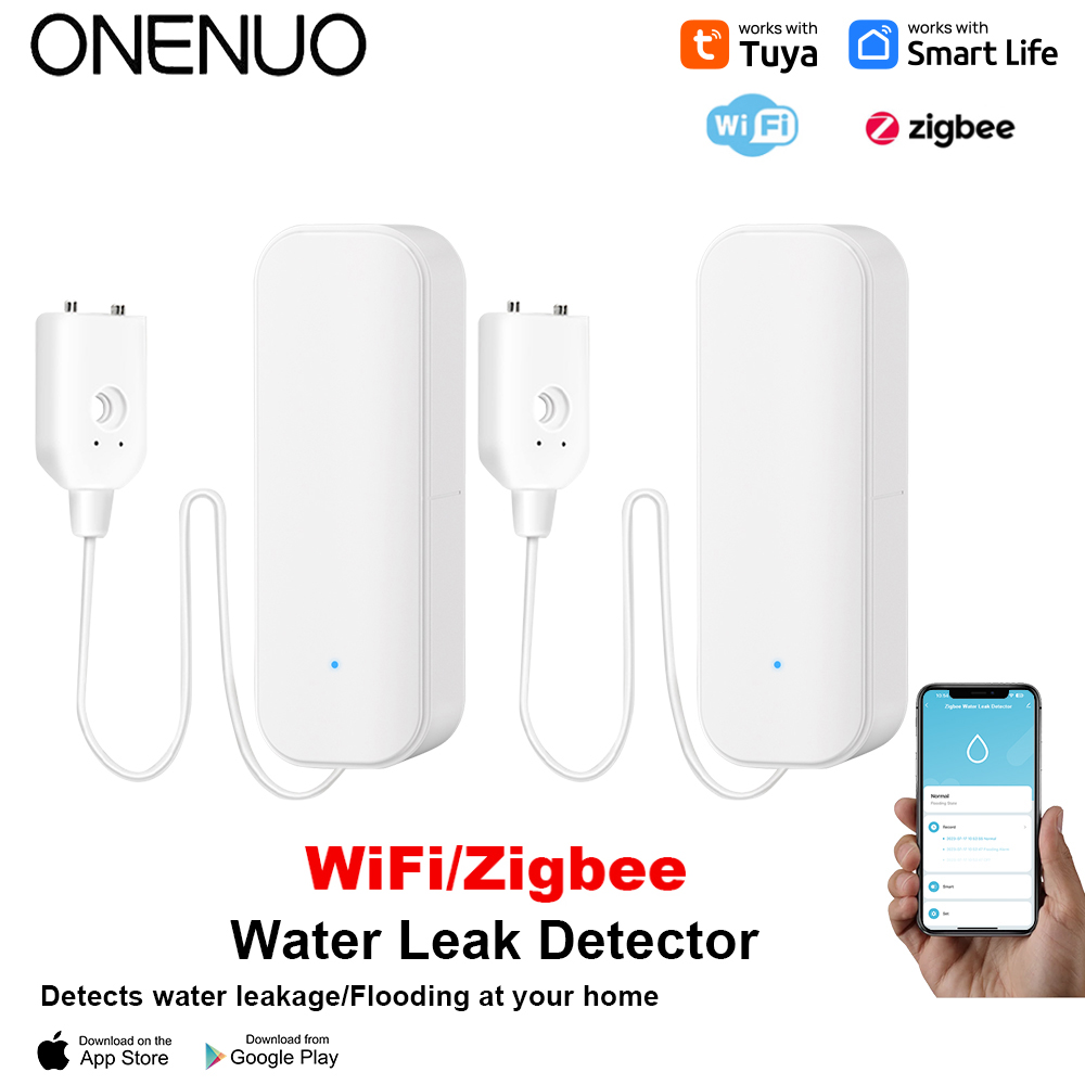 Sim Gsm Alarm - WiFi/Zigbee Su Sensörü Tuya Kaçak Alarmı