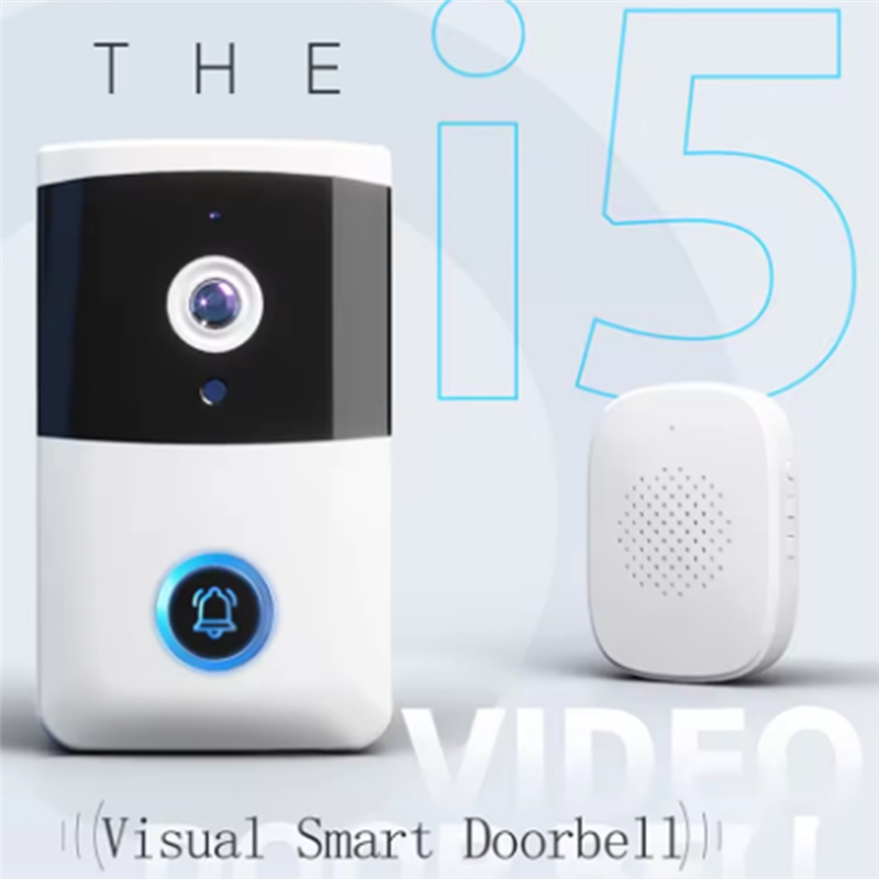 Home Security Front Door Camera - AS95-IR Night Vision Doorbell Camera Two-Way