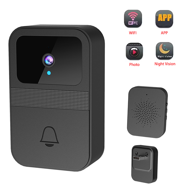 Home Security Front Door Camera - Wifi Görüntülü Kapı Zili Kamerası Fotoğraf