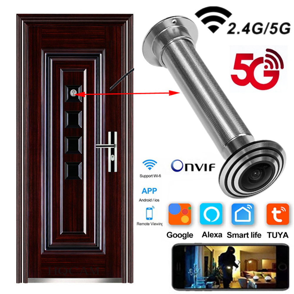 Home Security Front Door Camera - 16mm kapı Wifi göz kamera 5G